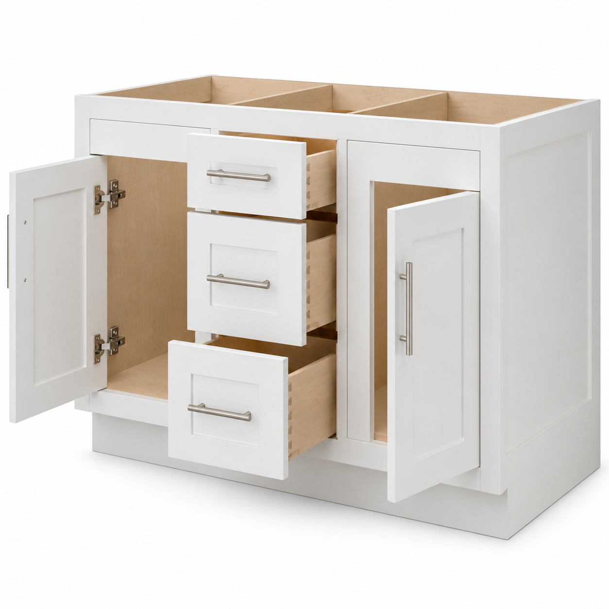 RTA Shaker-Style Bathroom Vanity Cabinet (36" Single Sink, Cabinet Only)